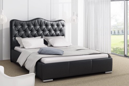 Łoże sypialniane SANTORINI 180 cm - kompletne z materacem 7 strefowym