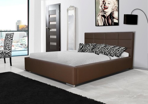 Łoże sypialniane LOFT 140 cm -  bez materaca