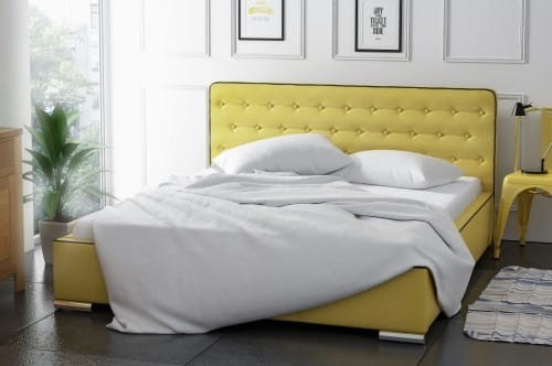 Łoże sypialniane OSLO 160 cm - kompletne z materacem 7 strefowym